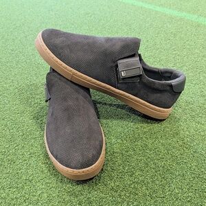 TRUE X LINKSOUL SLIP-ON MENS GOLF SNEAKER/ PERFORATED CHARCOAL